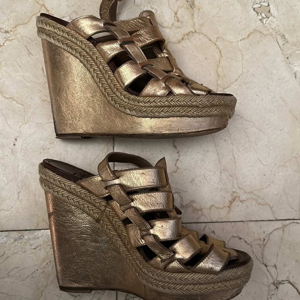 Christian louboutin Used, scuffed wedges